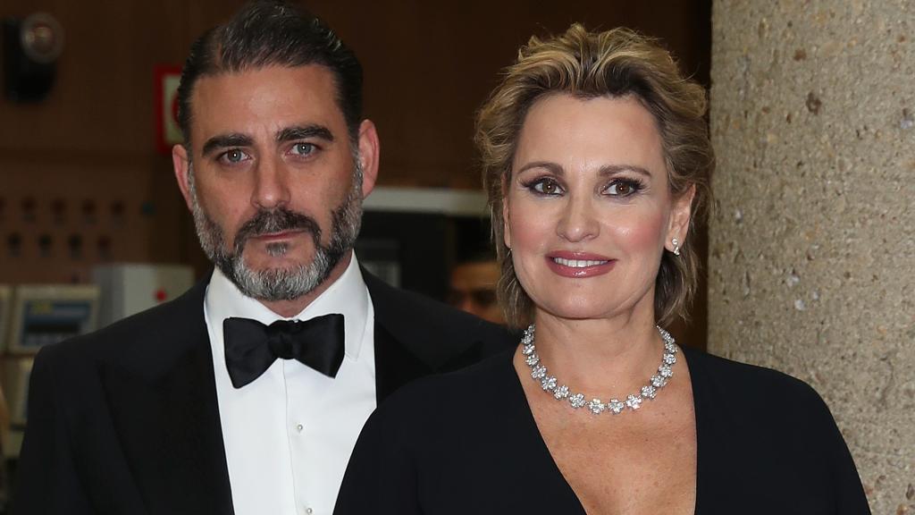 Matías Urrea junto a su exmujer, Ainhoa Arteta, en una imagen fechada en diciembre de 2019.