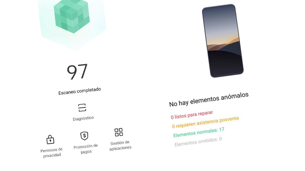 Haz un diagnóstico en tu móvil realme
