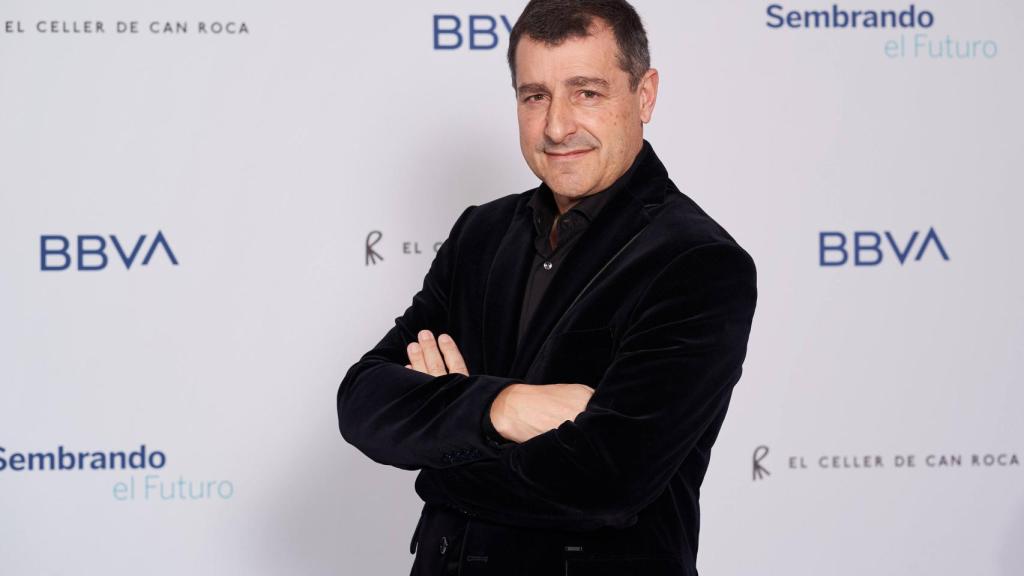 Josep Roca, uno de los tres hermanos al frente de El Celler de Can Roca, durante la presentación del documental 'Sembrando el futuro'