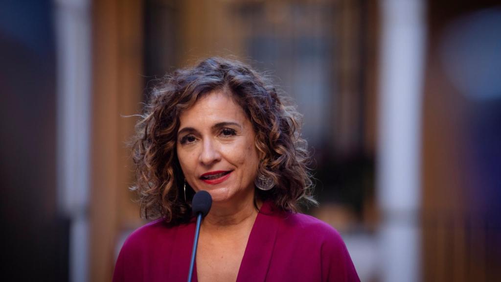 La ministra de Hacienda y Función Pública, María Jesús Montero