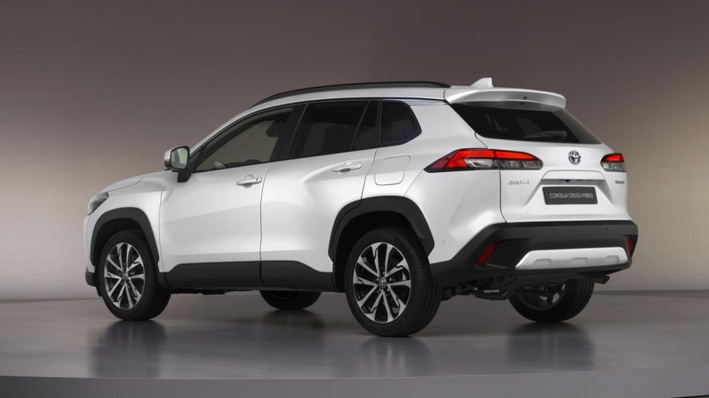 El Toyota Corolla Cross es un SUV de tamaño medio.