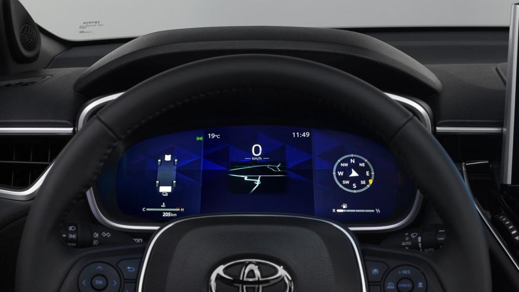 El Toyota Corolla Cross cuenta con un motor híbrido de quinta generación.