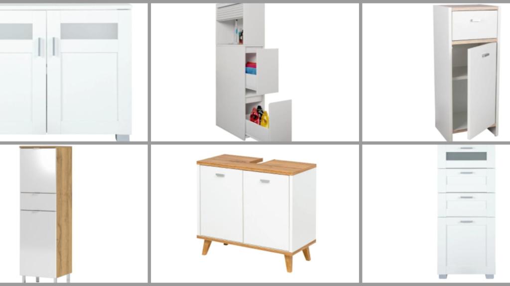 Muebles para el baño de Lidl