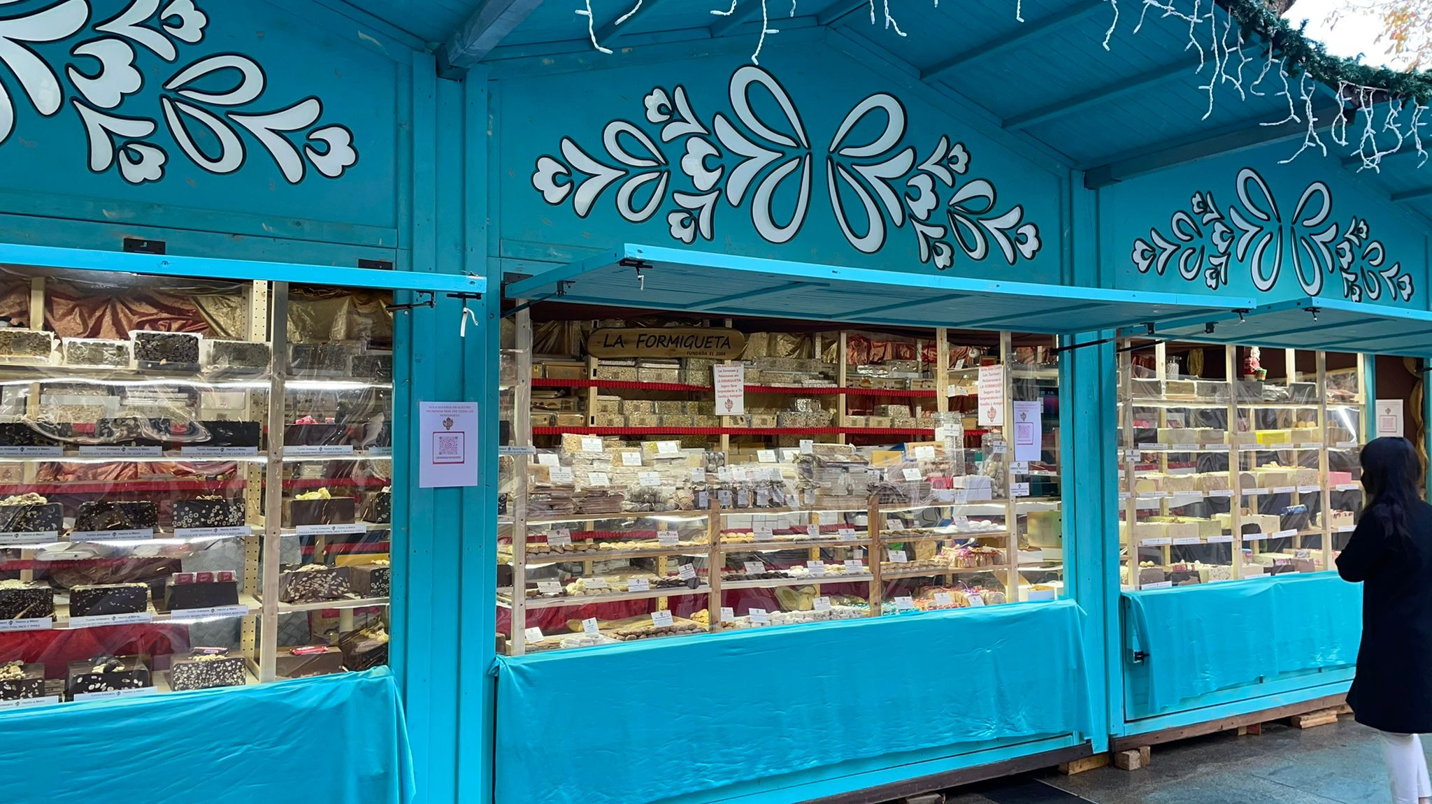 Puesto de La Formigueta en el Cíes Market de Vigo. Foto: Treintayseis