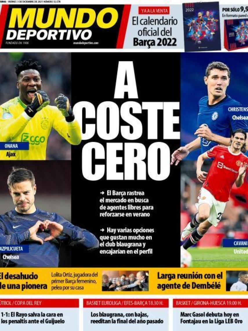Portada Mundo Deportivo