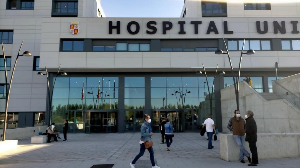 Entrada del hospital de Salamanca