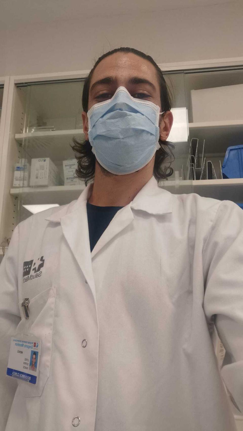 Jorge, bioquímico en el Gregorio Marañón.