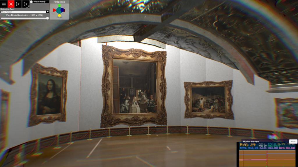 Entorno creado para el metaverso.