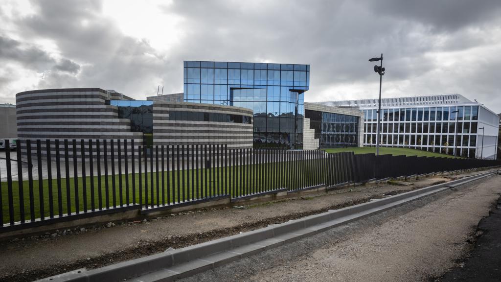 La sede de Inditex en el polígono de Sabón (Arteixo).