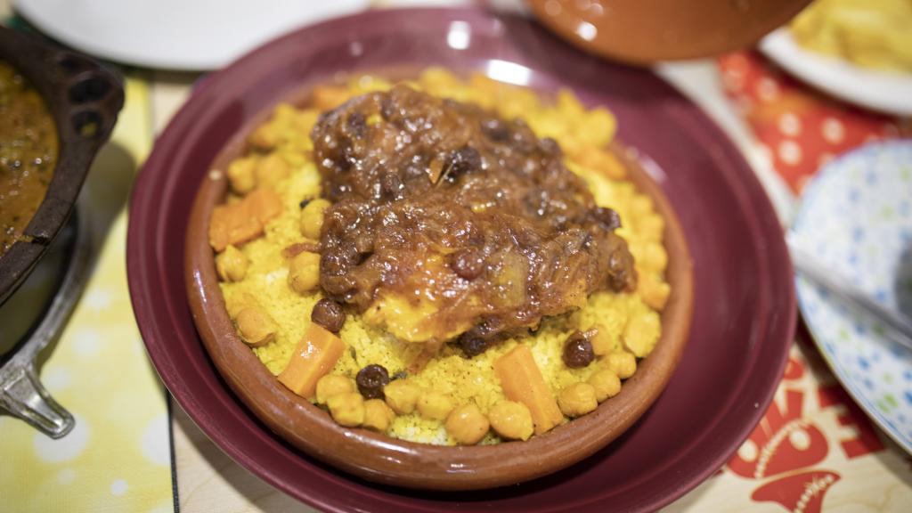 El cuscús de El Pollo de Oro.