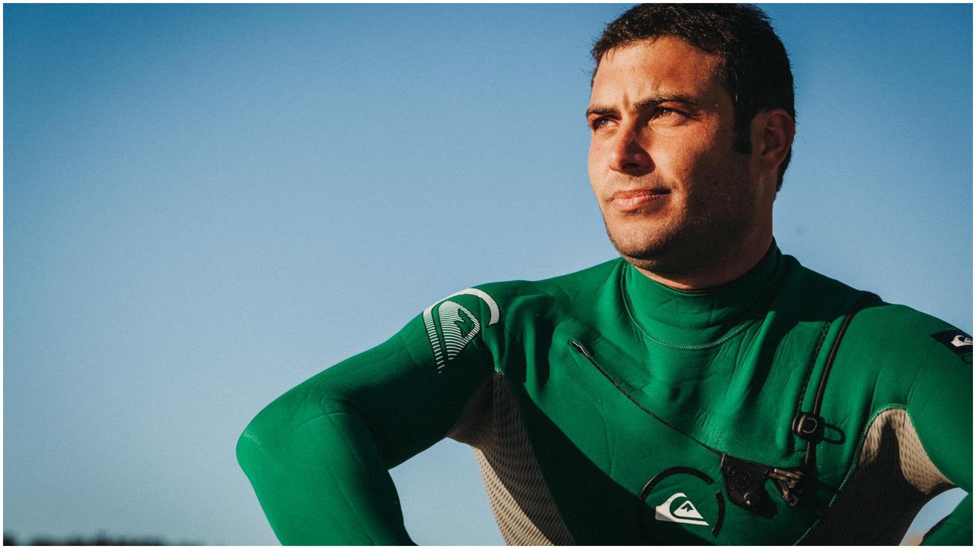 Eugenio, en el agua. Foto: @juanfedezphoto.