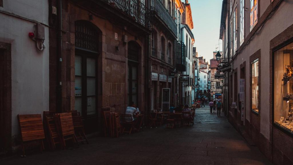 El centro de Santiago de Compostela (foto: Adrián Mato vía Unsplash)