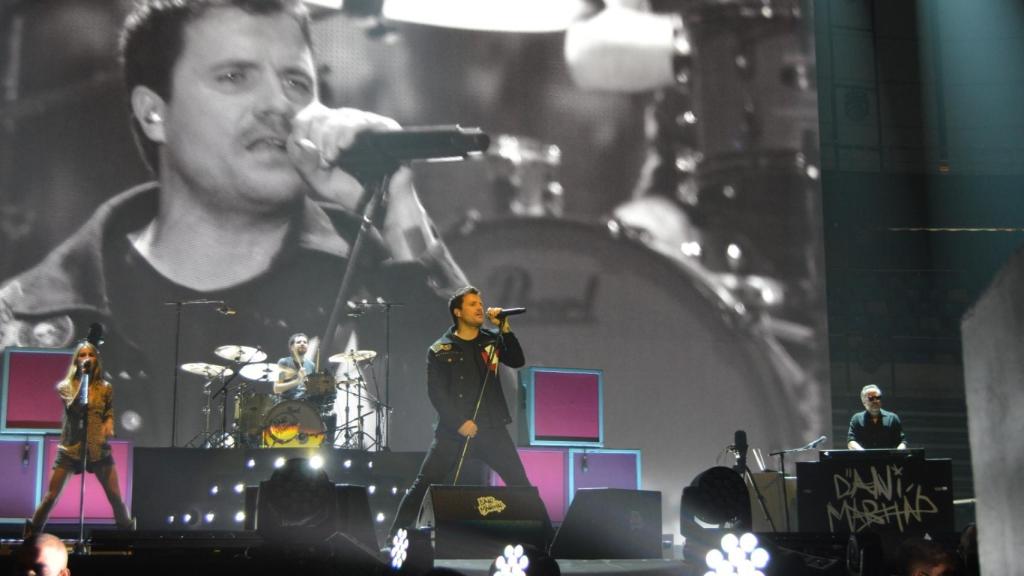 Dani, en directo en Málaga.