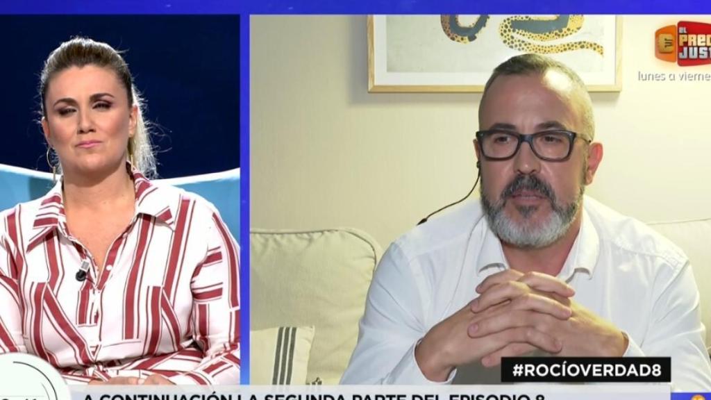 Tarruella durante una intervención en el debate de 'Rocío. Contar la verdad para seguir viva'.