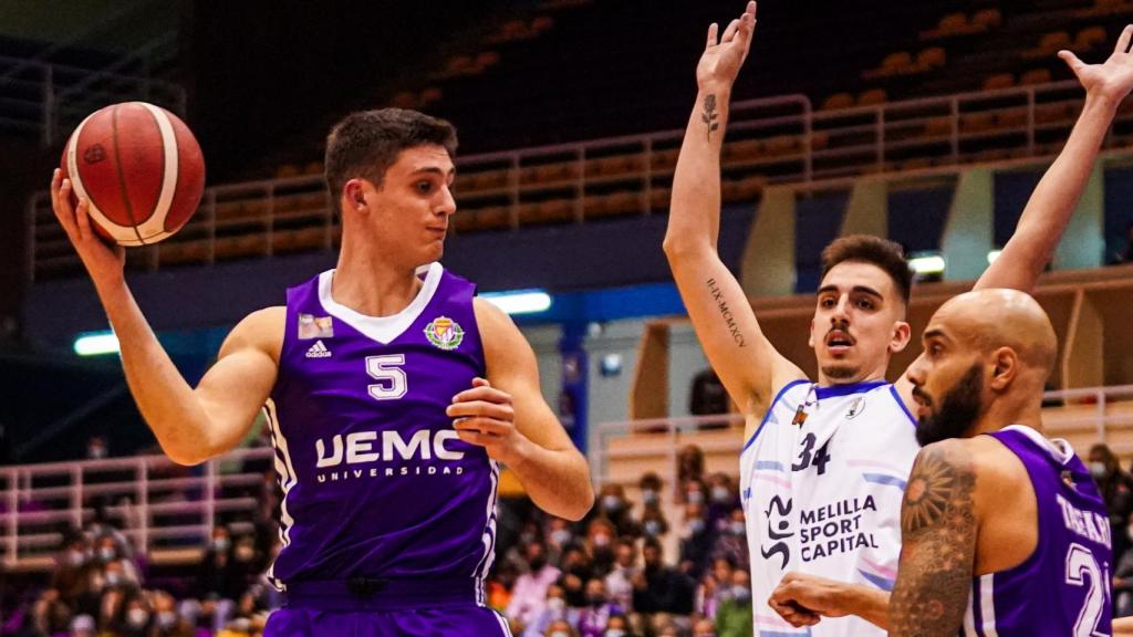 Partido del UEMC Real Valladolid Baloncesto