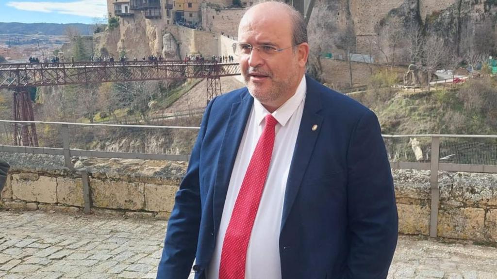 José Luis Martínez Guijarro, este sábado en Cuenca.