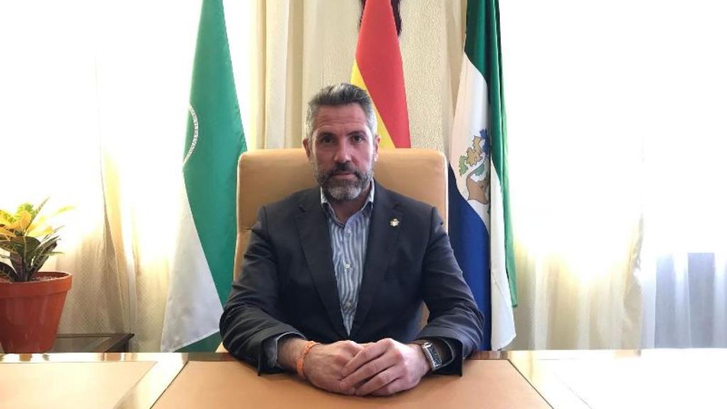 Juan Carlos Maldonado en su etapa como alcalde de Mijas.