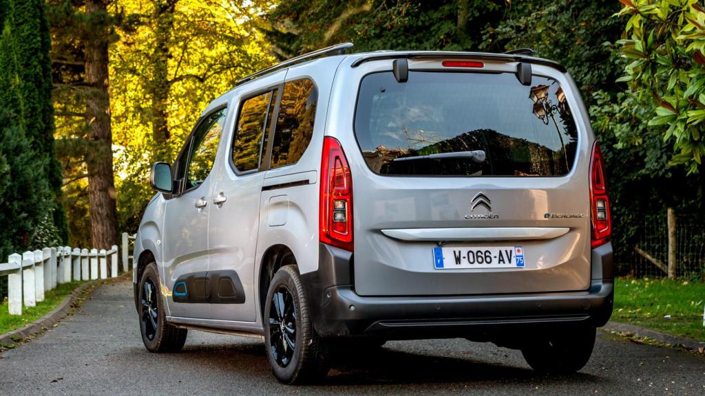 El Citroën Berlingo es una furgoneta eléctrica que tiene 280 kilómetros de autonomía.