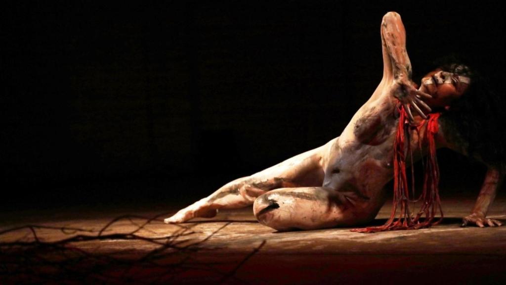 Lia Viridiana, el pasado mes de noviembre en el Círculo de Arte de Toledo.