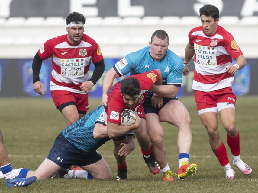 Partido de rugby de Castilla y León contra Delta. JL Useros