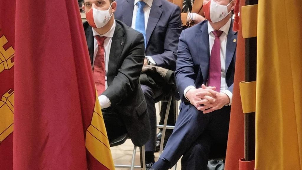 Pablo Bellido ha celebrado el Día de la Constitución en Guadalajara, junto al alcalde, Alberto Rojo