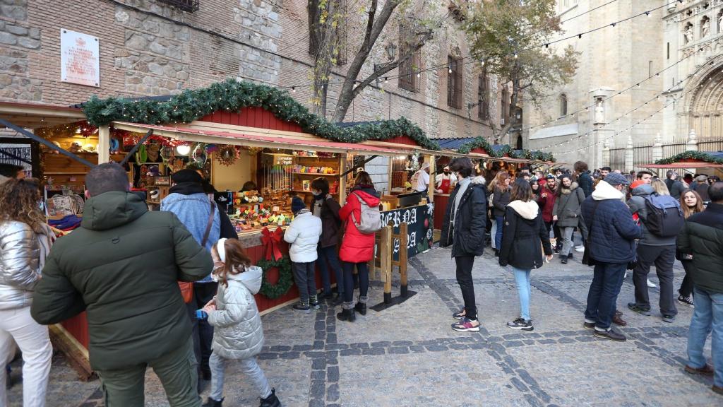 Las calles del casco histórico de Toledo están abarrotadas