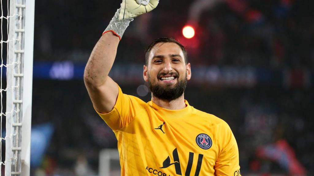Gianluigi Donnarumma, en un partido del PSG de la temporada 2021/2022