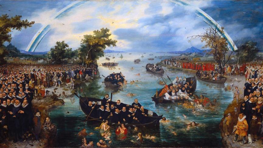 La pesca de almas (1614), de Adriaen Pietersz van de Venne.