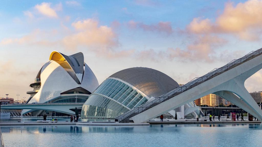 Ciudad de las Artes y las Ciencias en Valencia