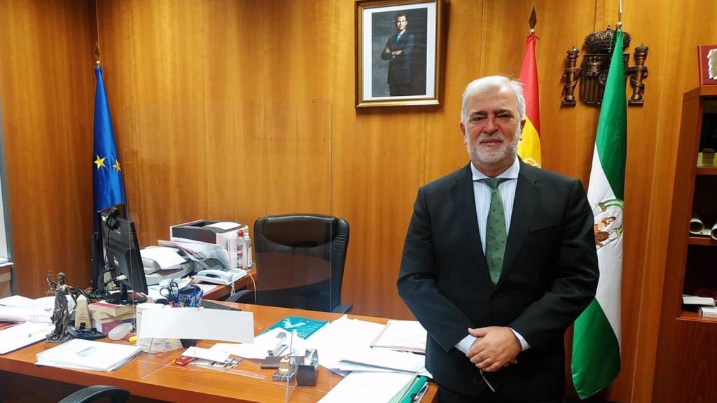El juez decano de Málaga, José María Páez, en una foto.