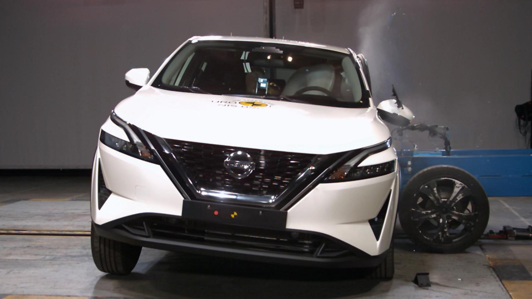Últimas pruebas de choque: estos son los resultados del Nissan Qashqai, Renault Zoe y Dacia Spring