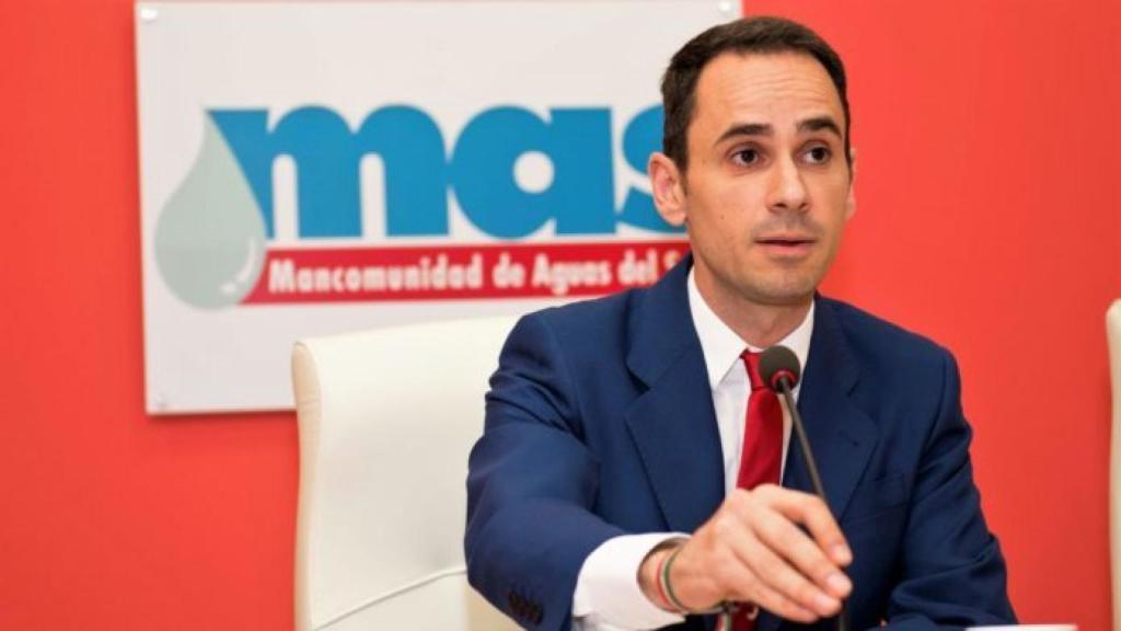 José García Salinas, presidente de la Mancomunidad de Aguas del Sorbe.