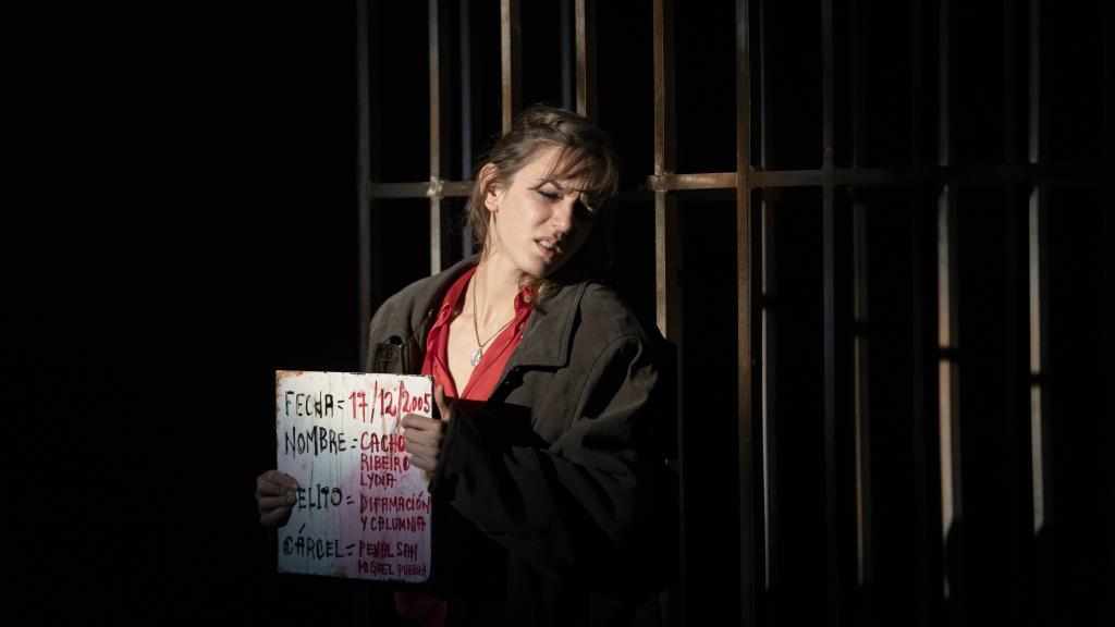 Marina Salas es la otra actriz que se mete en la piel de Lydia Cacho.