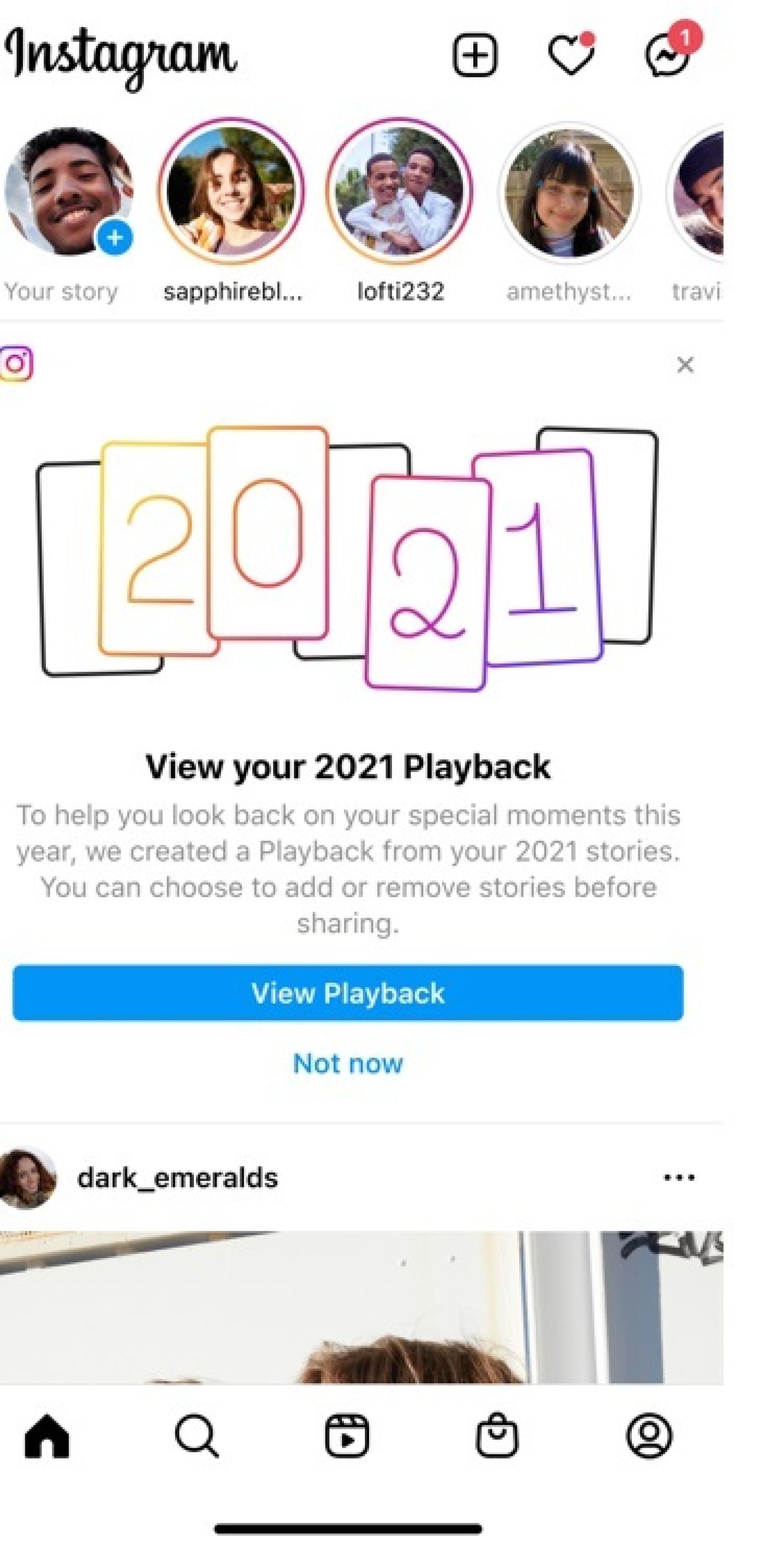 Instagram Playback captura