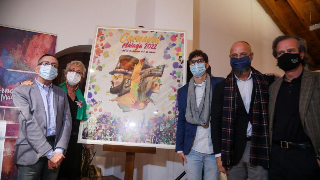 Rafael Acejo, Teresa Porras, Victor González, Luis Almagro y Sergio Ragel.