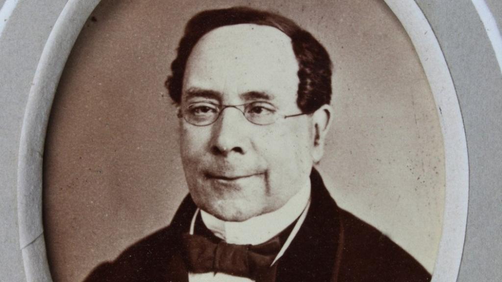 Retrato del escritor Ramón de Mesonero Romanos por José Casado del Alisal.