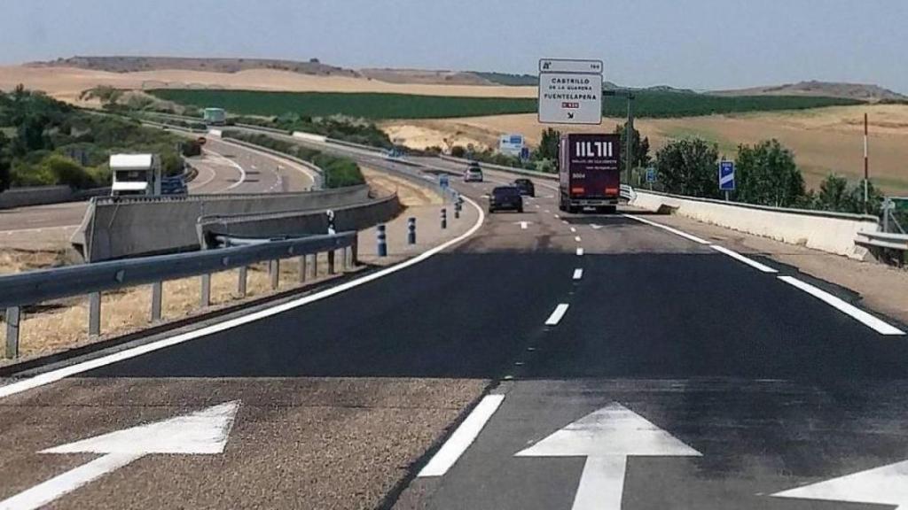 Imagen de archivo de un tramo de la A-62