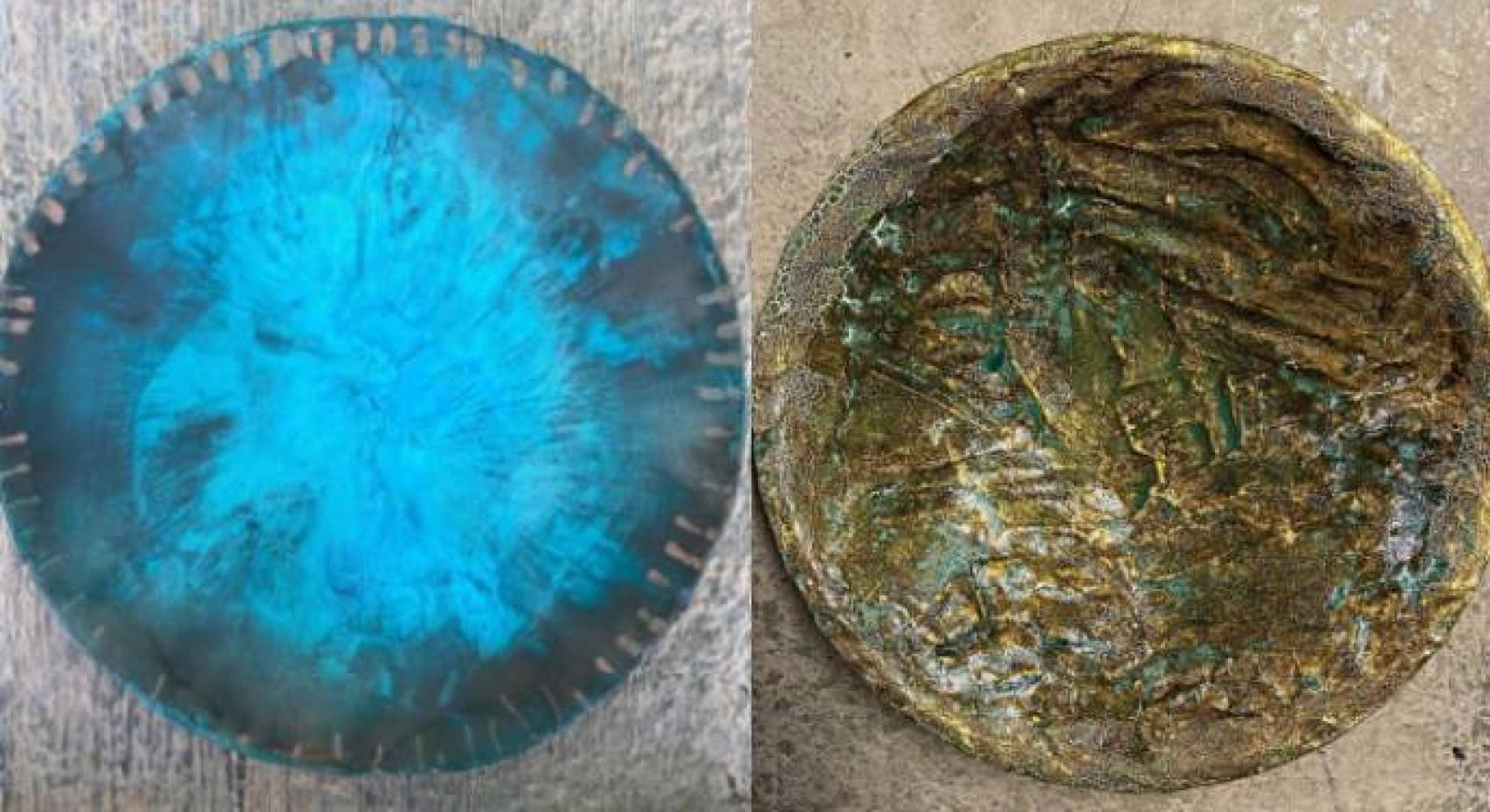 Dos ejemplos de las últimas creaciones de Nacho Palau.