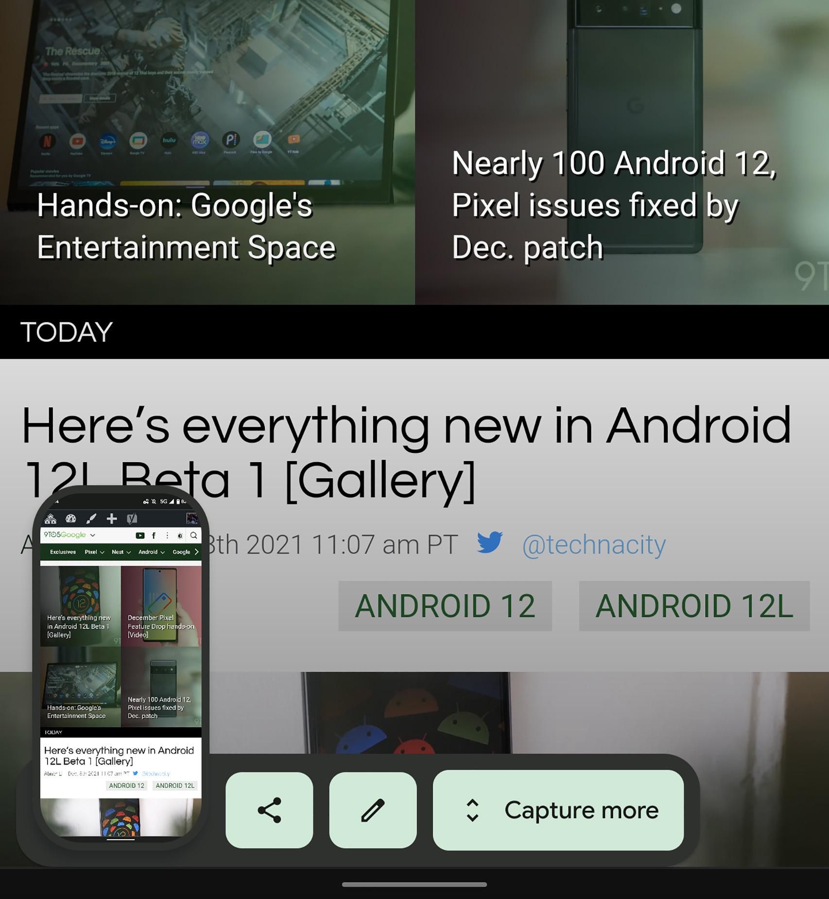 Al hacer captura de pantalla