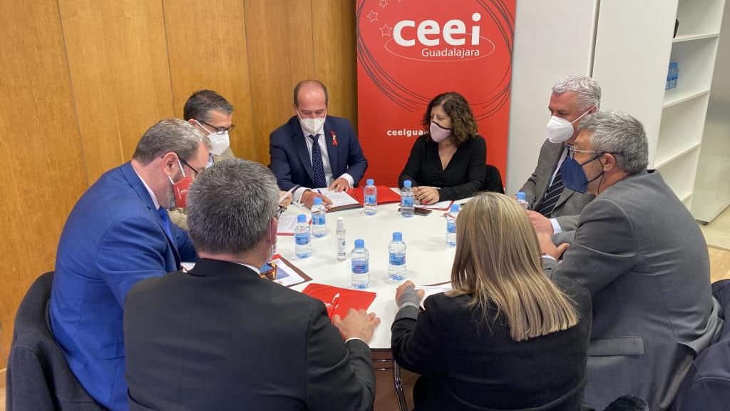 Reunión del Centro Europeo de Empresas e Innovación de Guadalajara