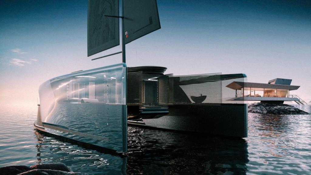 Un diseño transparente para no dejar de ver el mar.