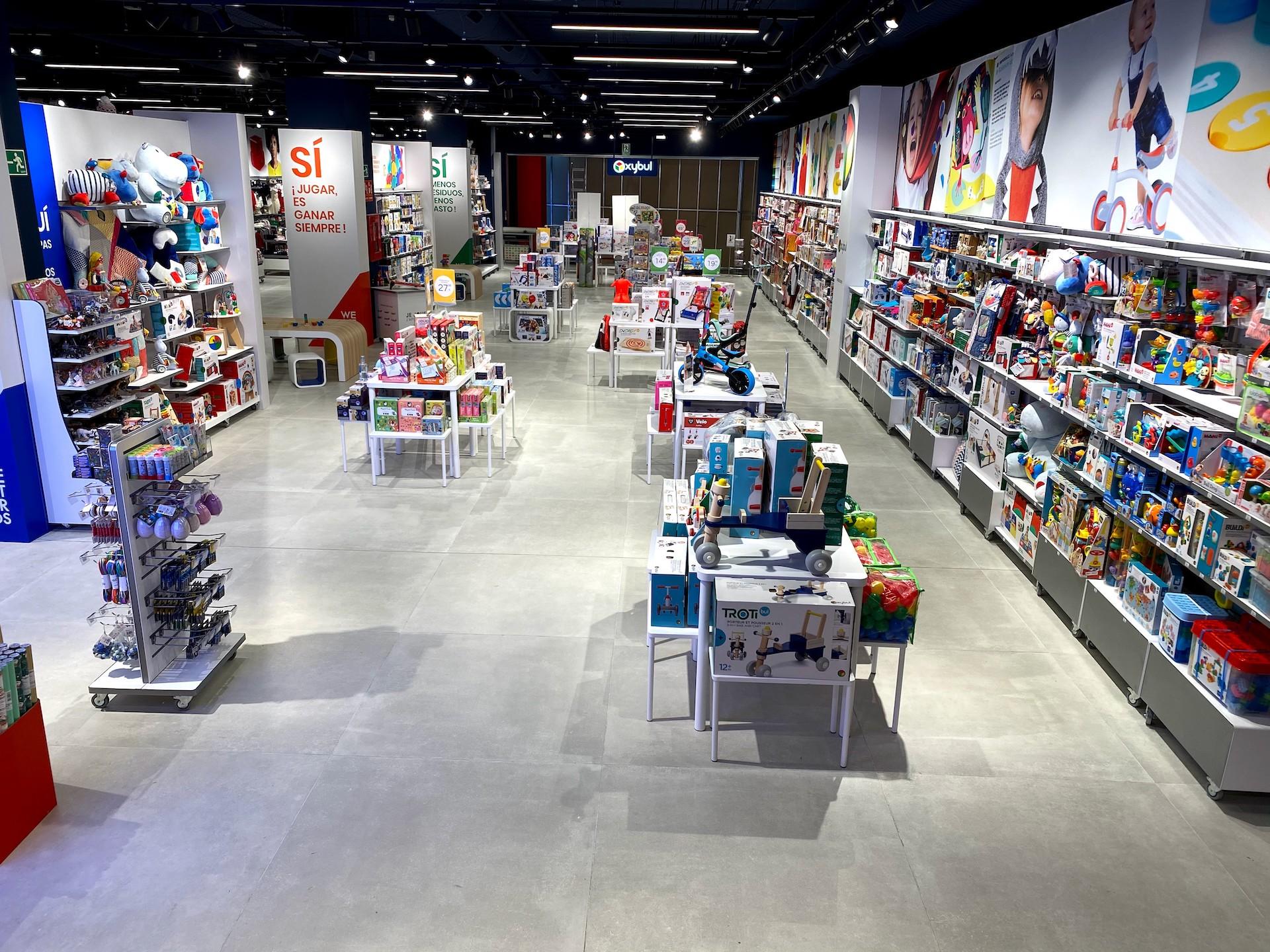 Interior de la tienda