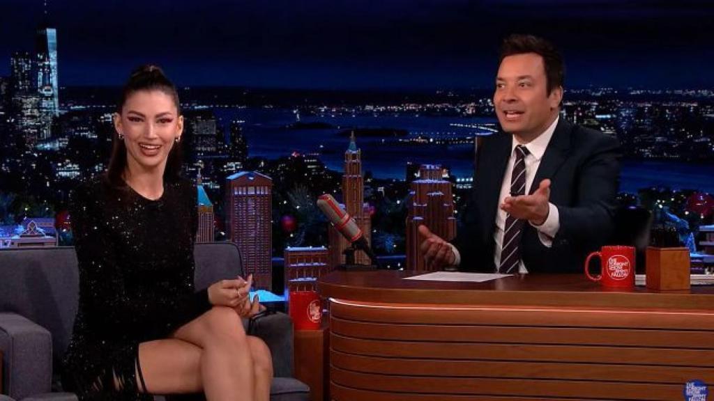 Úrsula Corberó durante su entrevista.