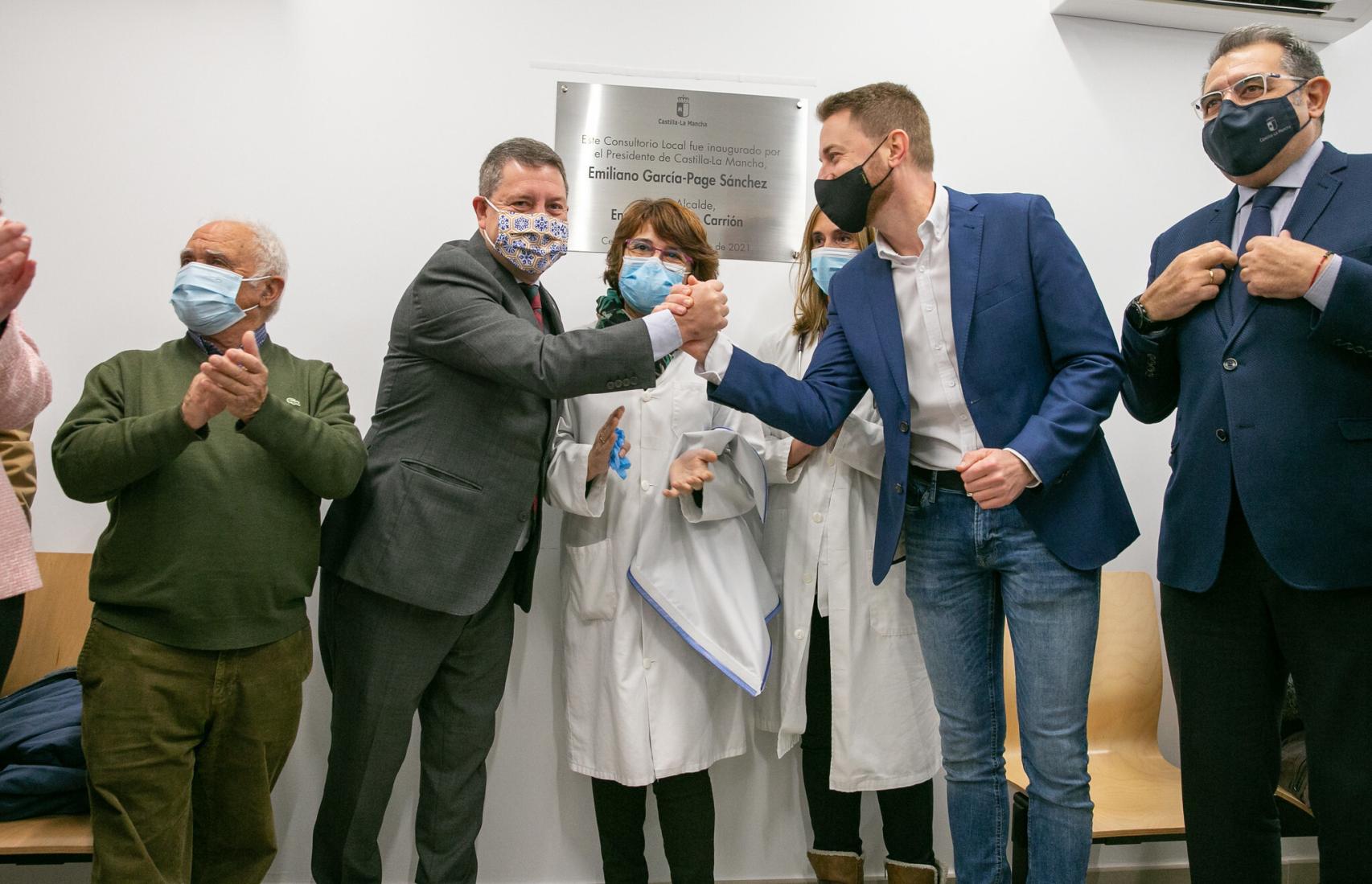 Inauguración del nuevo centro de salud de Cenizate (Albacete). Foto: JCCM