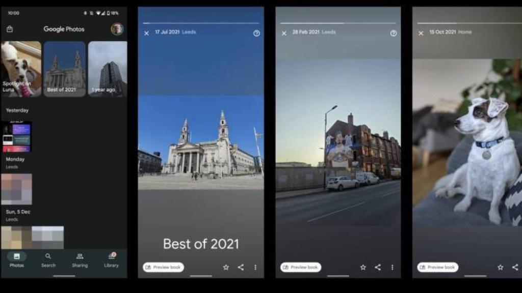 Lo mejor de 2021 en Google Photos