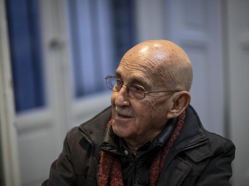 Sanchi Sinisterra, en un momento de la entrevista.