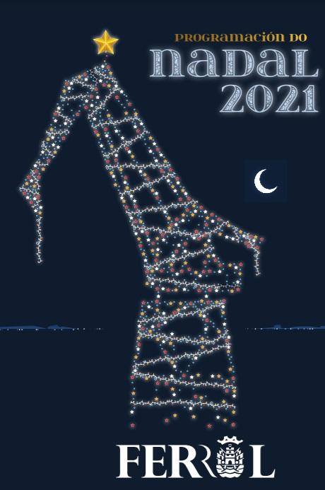 Imagen de la programación de fiestas para Ferro. Fuente: Concello de Ferrol.