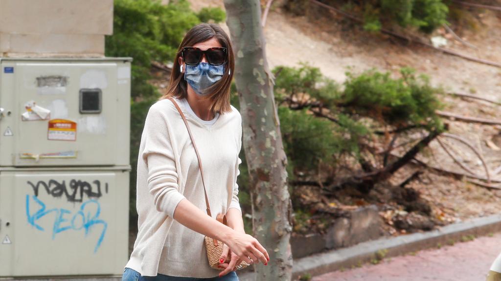 Alba Santana en una imagen reciente, antes del fallecimiento de su madre, Mila Ximénez.