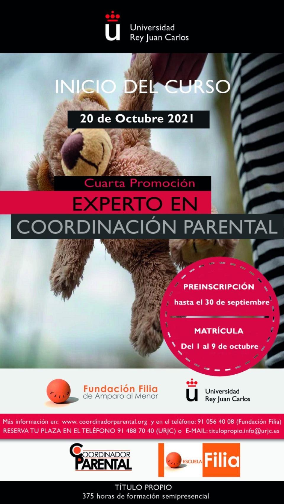 El máster que la Fundación Filia imparte en la Universidad Rey Juan Carlos de Madrid.