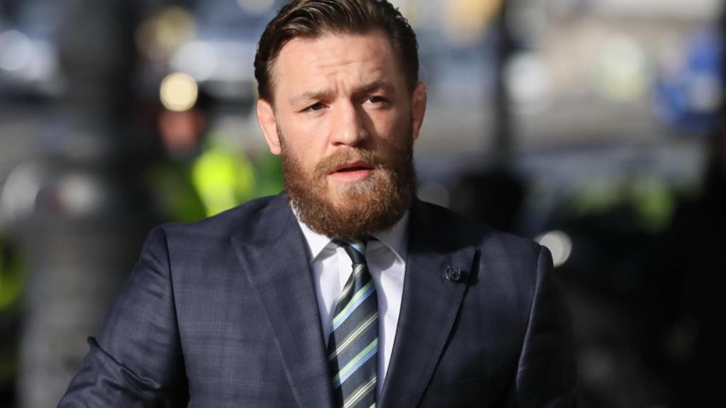 El luchador de la UFC Conor McGregor, en Dublín
